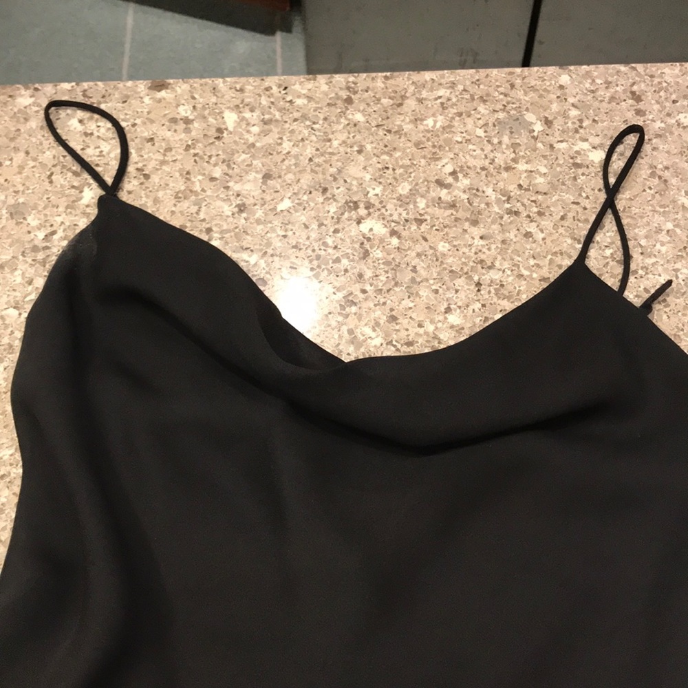 Black cocktail dress